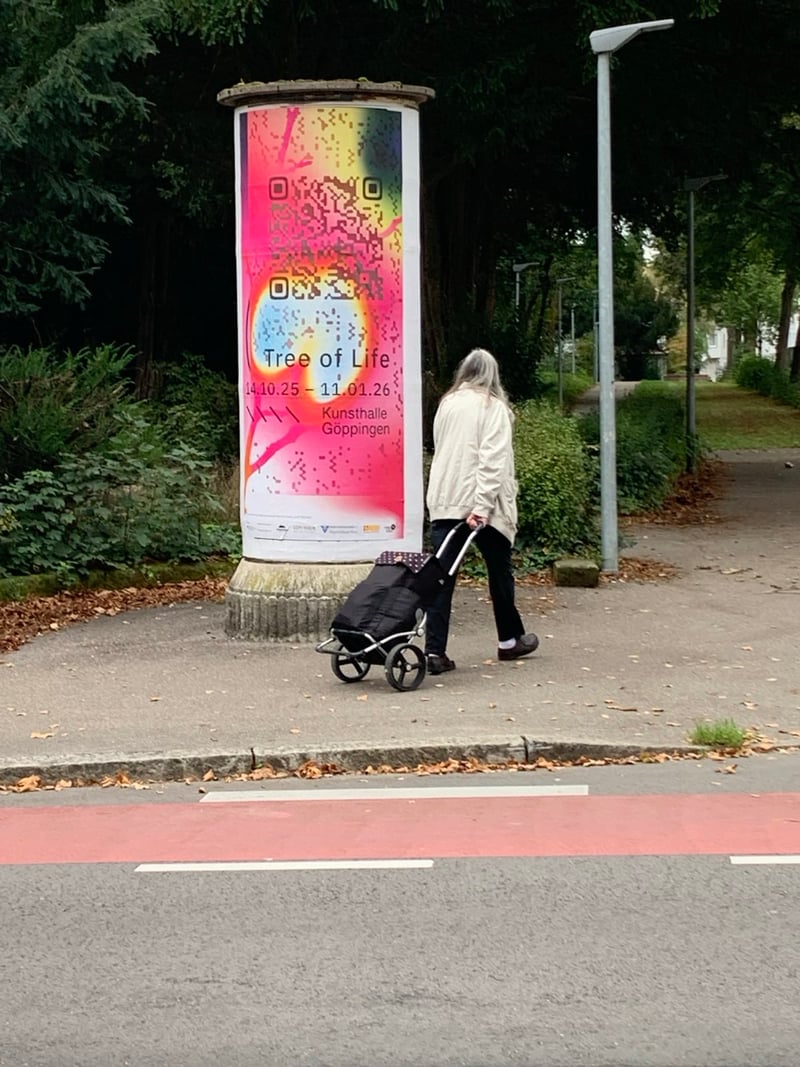Tree of Life AR Poster - Web-AR Augmented Reality Museum Exhibition